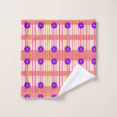 バスルーム用タオルセットフローラ バスタオルセット (ウォッシュタオル)