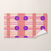 バスルーム用タオルセットフローラ バスタオルセット (ハンドタオル)