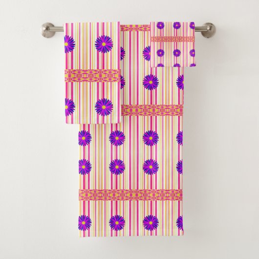 バスルーム用タオルセットフローラ バスタオルセット (インサイチュ)