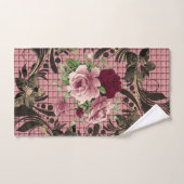 バスルーム用タオルセットフローラ バスタオルセット (ハンドタオル)