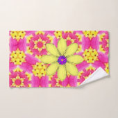 バスルーム用タオルセットフローラ バスタオルセット (ハンドタオル)