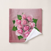 バスルーム用タオルセットフローラ バスタオルセット (ウォッシュタオル)