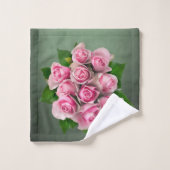 バスルーム用タオルセットフローラ バスタオルセット (ウォッシュタオル)