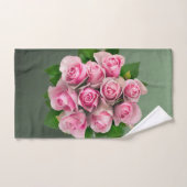 バスルーム用タオルセットフローラ バスタオルセット (ハンドタオル)