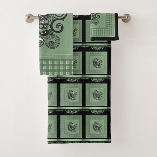 バスルーム用タオルセットフローラ バスタオルセット (インサイチュ)