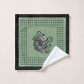 バスルーム用タオルセットフローラ バスタオルセット (ウォッシュタオル)