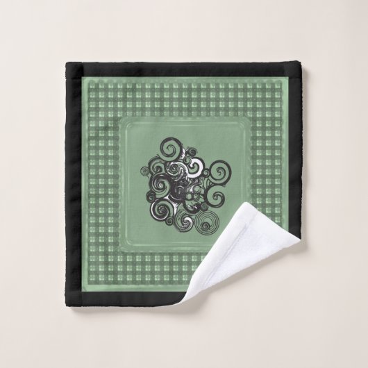 バスルーム用タオルセットフローラ バスタオルセット (ウォッシュタオル)