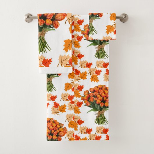 バスルーム用タオルセットフローラ バスタオルセット (インサイチュ)