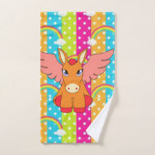 バスルーム用タオルセットロバ バスタオルセット (ハンドタオル)