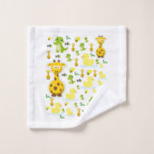 バスルーム用タオルセット バスタオルセット (ウォッシュタオル)