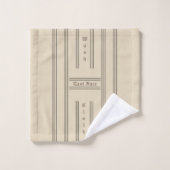 バスルーム用タオルセット バスタオルセット (ウォッシュタオル)