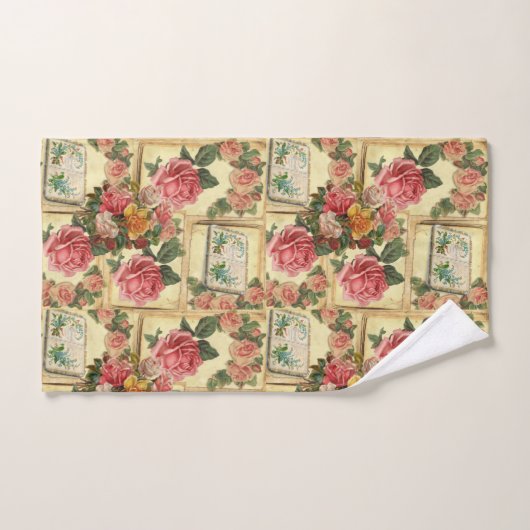 バスルーム用タオルセビクトリアンット バスタオルセット (ハンドタオル)