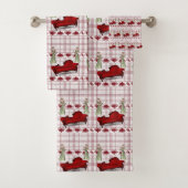 バスルーム用タオルセビクトリアンット バスタオルセット (インサイチュ)