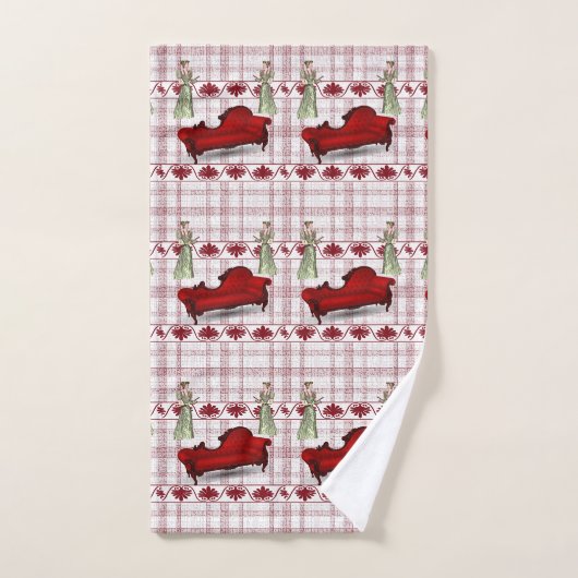 バスルーム用タオルセビクトリアンット バスタオルセット (ハンドタオル)