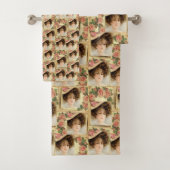 バスルーム用タオルセビクトリアンット バスタオルセット (インサイチュ)