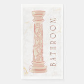 バスルーム紙ゲストタオル (正面)