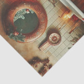 バスルーム素朴デコールクリスマスティッシュペーパー 薄葉紙 (詳細)