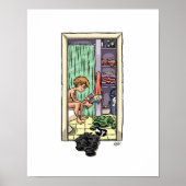 バスルーム読ズ ポスター (正面)