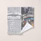 バスルーム・タオルがパリ・フランス新聞に掲載 バスタオルセット (ウォッシュタオル)