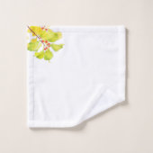 バスルーム・タオルのセットに秋の果実 バスタオルセット (ウォッシュタオル)