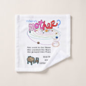 バスルーム・タオル・セットお母さんは？ バスタオルセット (ウォッシュタオル)