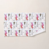 バスルーム・タオル・セットお母さんは？ バスタオルセット (ハンドタオル)