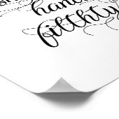 バスルーム・ユーモア・アート ポスター (角)