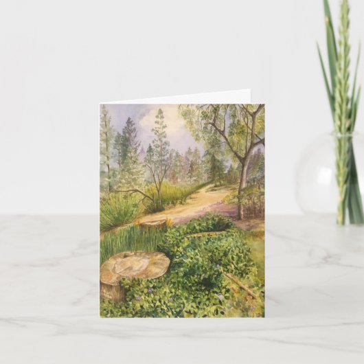 バスレイクでつまずいた カード (正面)