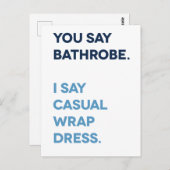 バスロベのパンデミック葉書 ポストカード (正面/裏面)