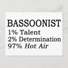 バスーニスト熱気 ポストカード