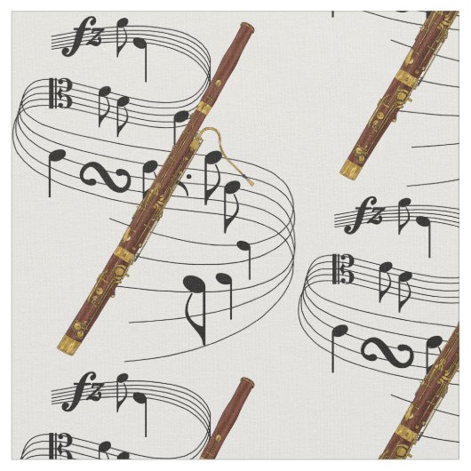 バスーンの生地 ファブリック (クローズアップ)