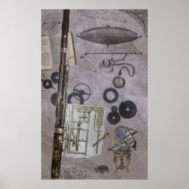 バスーンまたはそれ以降のスチームパンクカーニバル ポスター