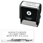 バスーンミュージシャンミュージック先生ウッドウィンド セルフインキングスタンプ (インサイチュ)