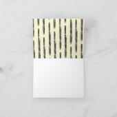 バスーンミュージシャンミュージック先生ウッドウィンド ノートカード (内部)