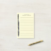 バスーンミュージシャンミュージック先生ウッドウィンド ポストイット (デスク上)