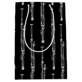 バスーンミュージシャンミュージック先生ウッドウィンド ミディアムペーパーバッグ (正面)