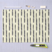 バスーンミュージシャンミュージック先生ウッドウィンド 薄葉紙 (クラフト)