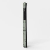 バスーン及び楽譜の電話箱。 一突き色 Case-Mate iPhoneケース (裏面/左)