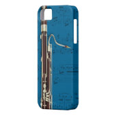 バスーン及び音楽電話箱。 一突き色 Case-Mate iPhoneケース (裏面左)