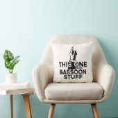 バスーン物おもしろい- Bassoon Music クッション (椅子)