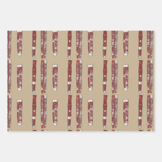 バスーン ラッピングペーパーシート (正面)