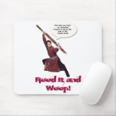 バスーンkung fu2は、それを葦でふき、泣きます! マウスパッド (マウス)