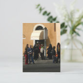 バス停の尼僧 ポストカード (スタンド正面)