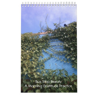 バス停の美しい-朝の感謝の練習 カレンダー