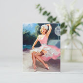 バス停Pin ポストカード (スタンド正面)