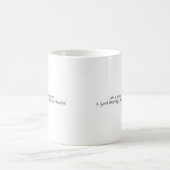 バス助手良い朝のスマイルマグII コーヒーマグカップ (中央)