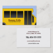 バス名刺 名刺 (正面/裏面)