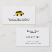 バス名刺 名刺 (正面/裏面)