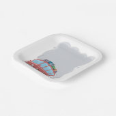 バス吹の煙 ペーパープレート (傾斜あり)