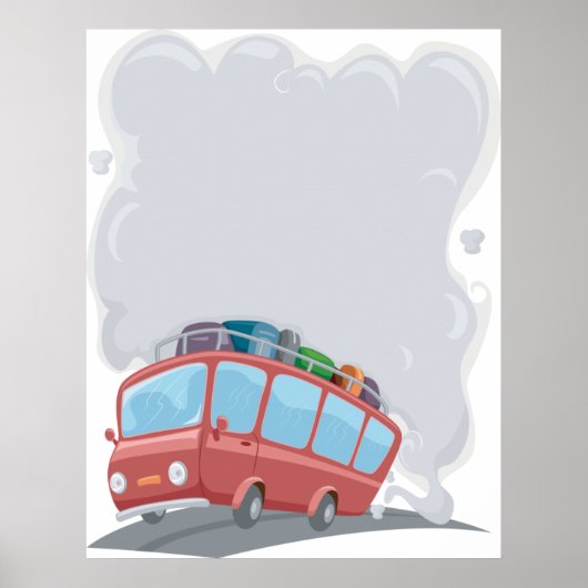 バス吹の煙 ポスター (正面)